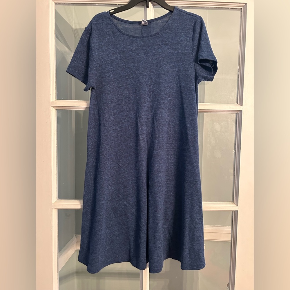 Small blue old navy dress